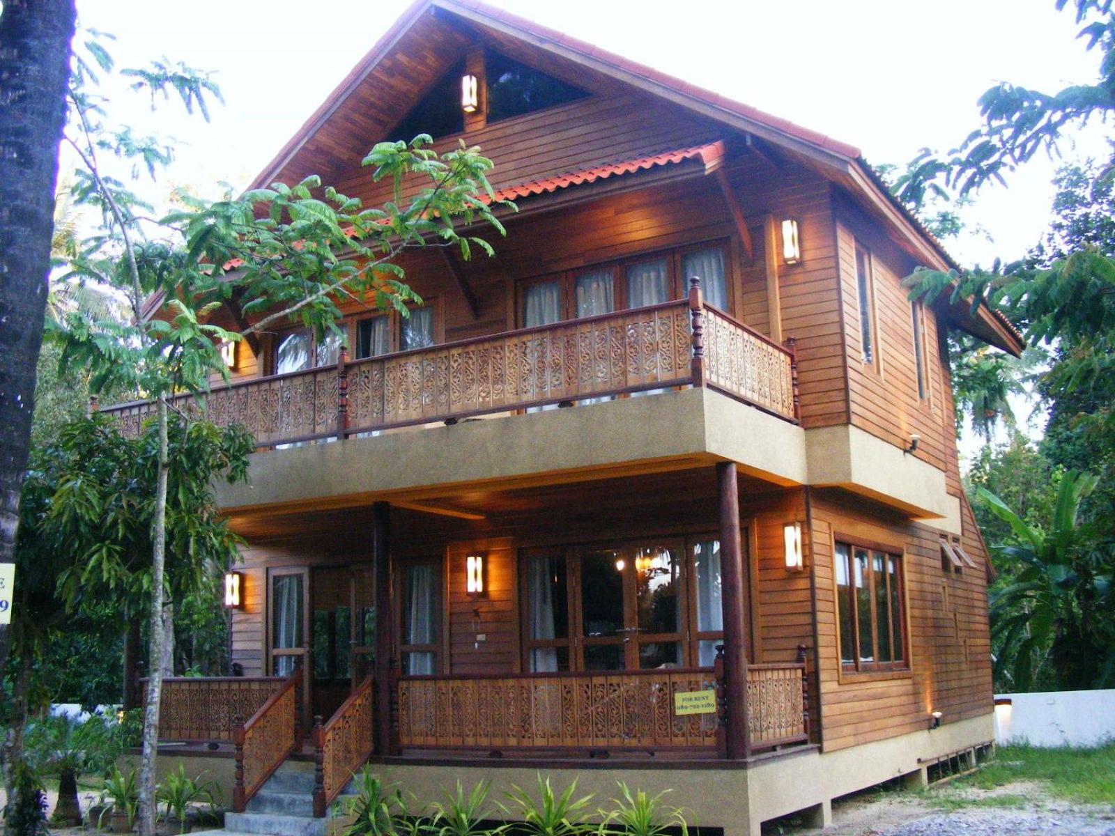 Baan Banyan Villa, Wood House Short Walk To Mae Nam Beach Εξωτερικό φωτογραφία